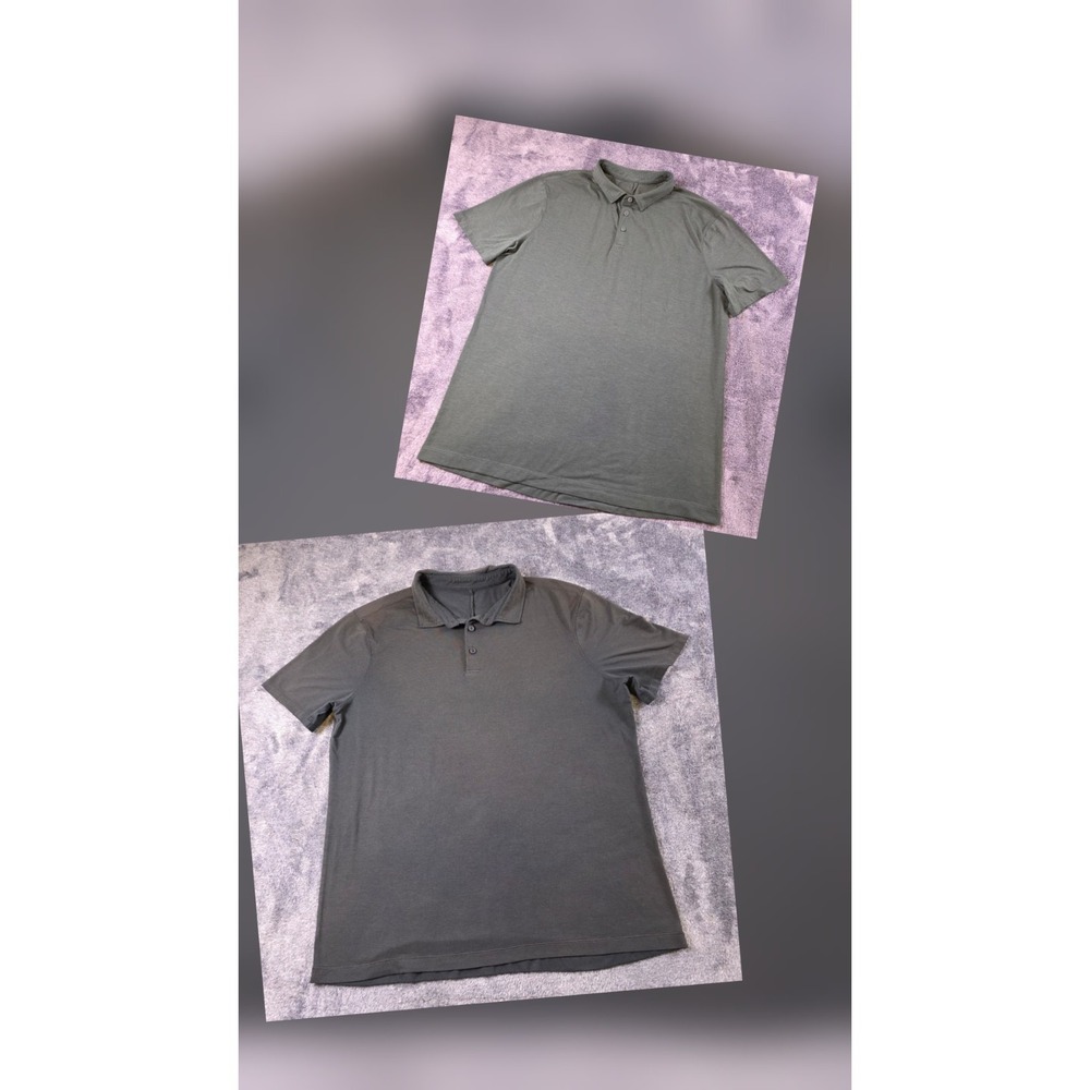 Lululemon Performance Golf‎ Polo Shirt Mens Large Set of 2 See Notes